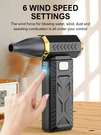 Purilite Select – 400000RPM Mini Turbo Jet Fan | 10000mAh Rechargeable Air Blower &amp; Dust Cleaner - PuriLite