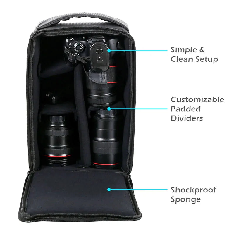 Purilite Select Multi-Functional Waterproof DSLR Camera Bag - PuriLite