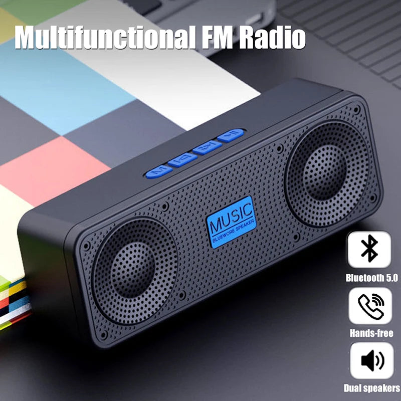 Purilite Select S18 Wireless Bluetooth Smart Speaker – Portable Subwoofer Audio with LED Lighting & Radio - PuriLite