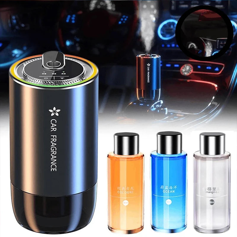 Purilite Select 1000mAh USB Rechargeable Car Air Freshener – LED Aromatherapy Diffuser - PuriLite