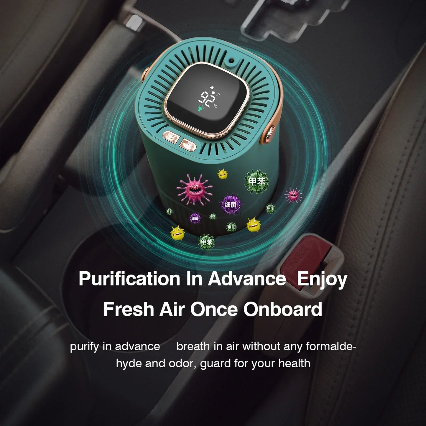 Purilite Select – Portable Rechargeable Air Purifier with Aromatherapy - PuriLite