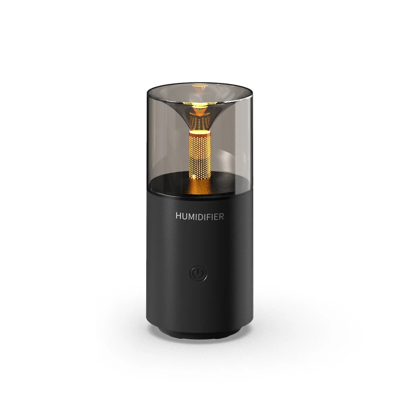 Purilite Select Artificial Flame Aromatherapy Diffuser – USB Desktop Fragrance Humidifier with Ocean Scent - PuriLite