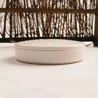 Purilite Select Imitation Porcelain Round Paint Palette with Lid - PuriLite