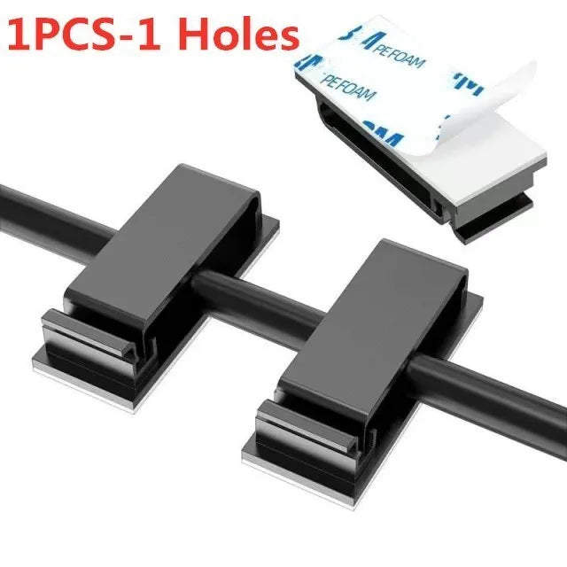 Purilite Select – 10-Hole Adhesive Cable Organizer - PuriLite
