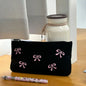 Purilite Select Black Bow Embroidery Pen & Cosmetic Bag - PuriLite