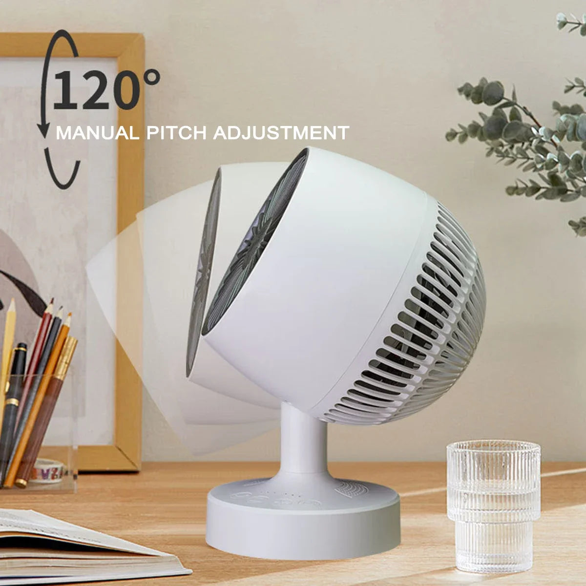 Purilite Select Desktop Intelligent Mini Heater – Smart Temperature Control with Oscillation & 3-Speed Heating for Home & Office - PuriLite