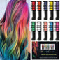 Purilite Select Temporary Hair Dye Chalk Set – Chalk Comb Hair Color with 10 Vibrant Colors – Washable Non-Toxic Quick Hair Coloring Kit for Kids & Adults - PuriLite