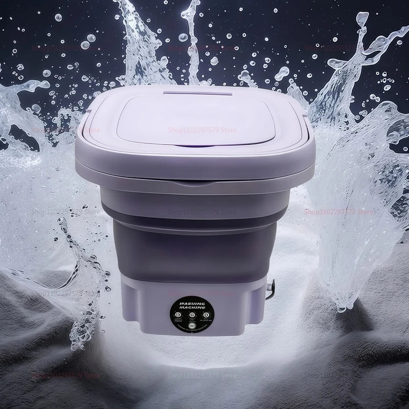Purilite Select 8L Portable Foldable Mini Washing Machine with Spin Dryer - PuriLite
