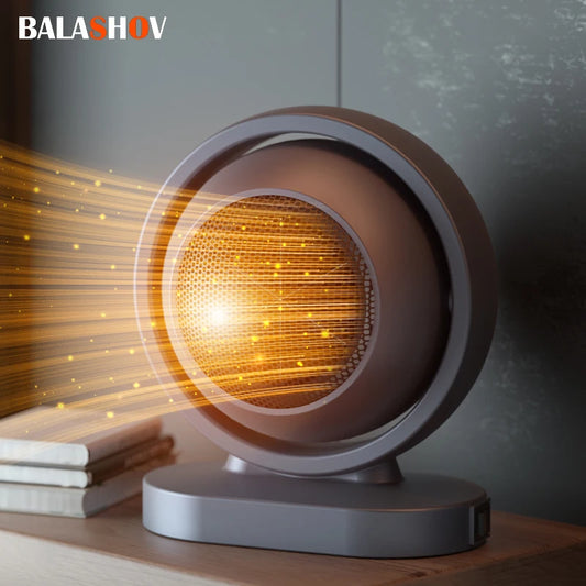 Purilite Select 380W Electric Desktop Fan Heater – Compact Power for Cozy Comfort - PuriLite