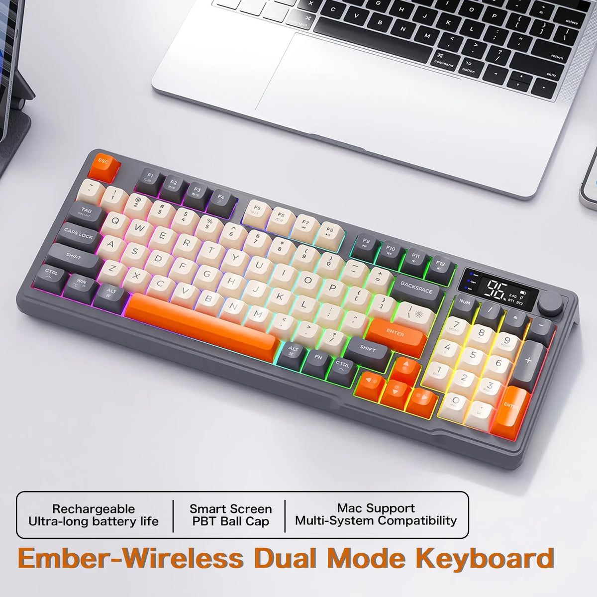 Purilite Select M96 Wireless Gaming Keyboard - PuriLite