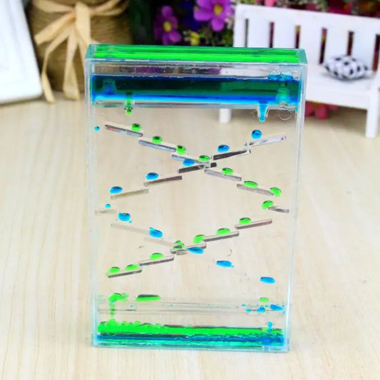 Purilite Select | Liquid Motion Hourglass Oil Drip Timer | Sensory Desk Decor Stress Relief Ornament - PuriLite