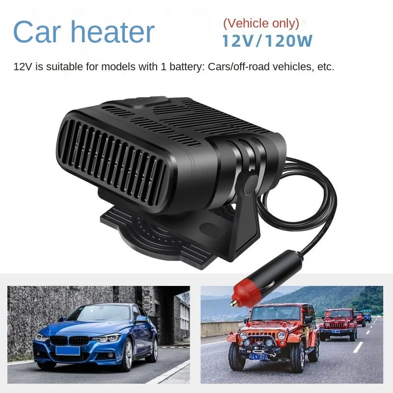 Purilite Select – Portable Car Heater and Windshield Defogger with 360° Rotating Base - PuriLite