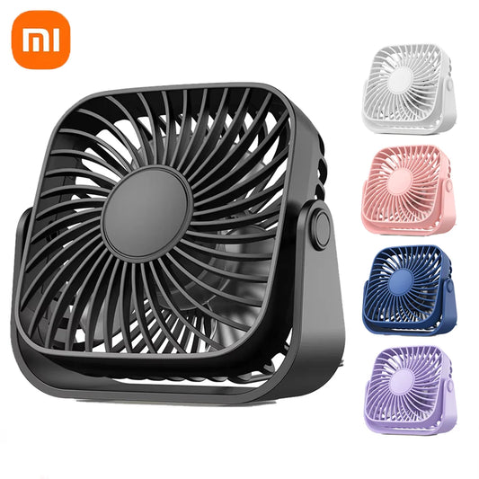 Purilite Select – USB Mini Desk Fan with 360° Rotation &amp; 3-Speed Cooling - PuriLite