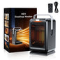 1000W Electric Heater Portable Desktop heater small household Heater cooling and heating PTC quick heating With Remote Control - PuriLite