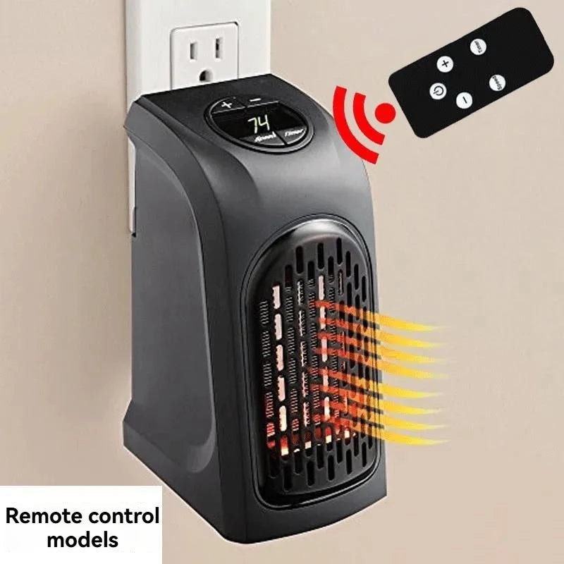 Purilite Select Portable Plug-In Electric Wall Heater – Mini Radiator with Thermostat, Remote & Timer - PuriLite