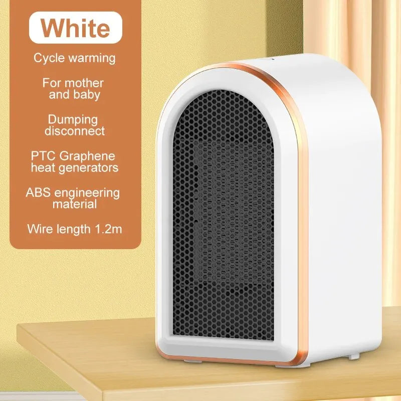Purilite Select 1200W Portable Electric Ceramic Heater – Fast, Safe & Powerful Heating for Home & Office - PuriLite