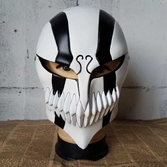 Purilite Select Ichigo Kurosaki Hollow Mask – Full‑Face Resin Anime Cosplay & Collectible - PuriLite