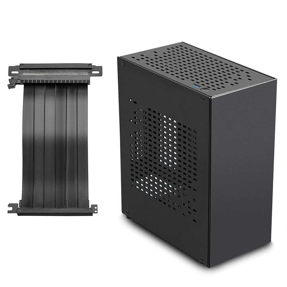 Purilite Select A07 Ultra-Compact Aluminum Mini ITX PC Case with PCIe 3.0 Riser - PuriLite