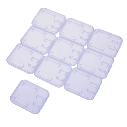 PURILITE SELECT CLEAR PLASTIC MEMORY CARD CASES – PACK OF 10 - PuriLite