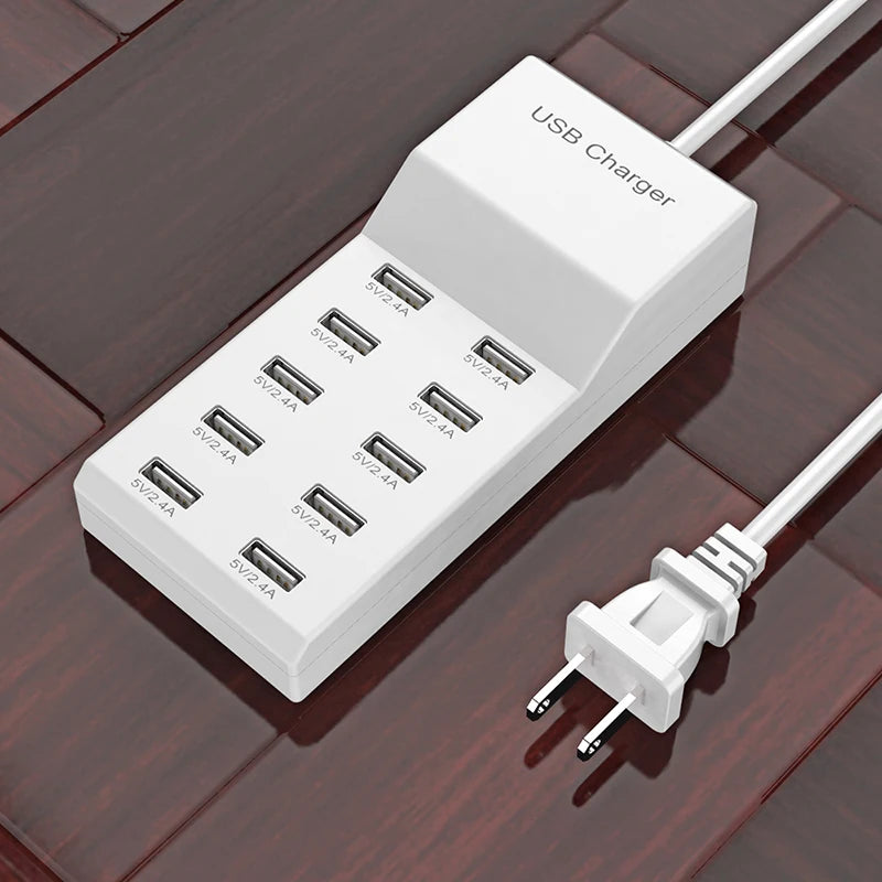 Purilite Select 10-Port USB Charging Station - PuriLite