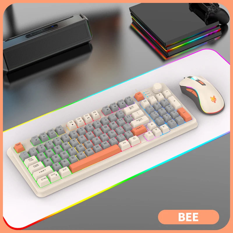 Purilite Select K820 USB Wired Keyboard & Mouse Combo - PuriLite