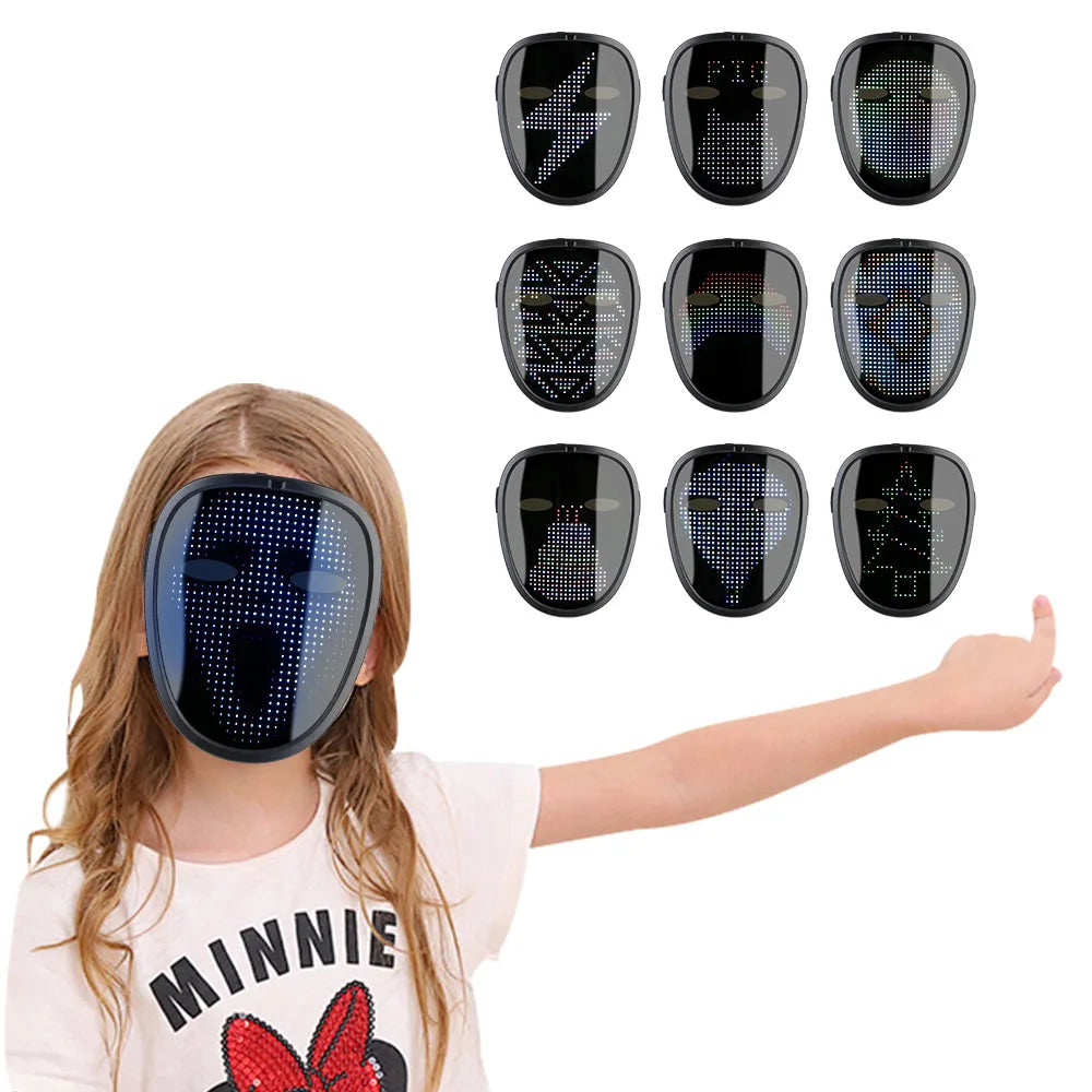 Purilite Select LED Bluetooth Gesture Light-Up Visor Mask - PuriLite