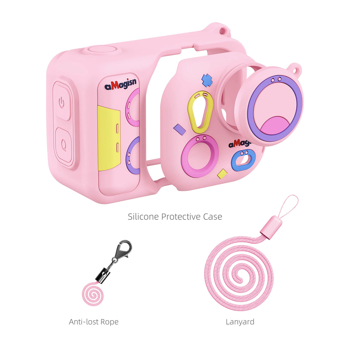 Purilite Select Silicone Protective Case – Anti-Loss Strap Go Ultra Protective Case with Detachable Lens Cap – Full Body  Shockproof Camera Cover - PuriLite