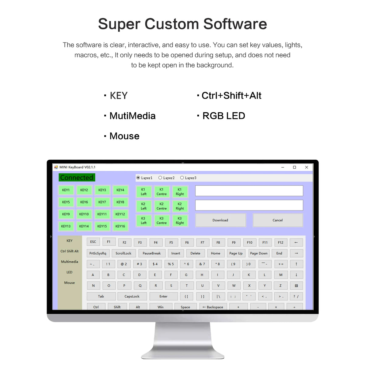Purilite Select 3-Key RGB Macro Pad - PuriLite