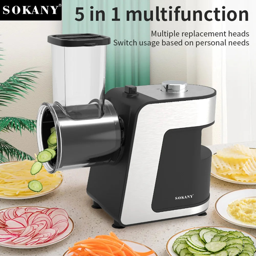 Purilite Select – 5-in-1 Electric Vegetable Cutter & Food Processor - PuriLite
