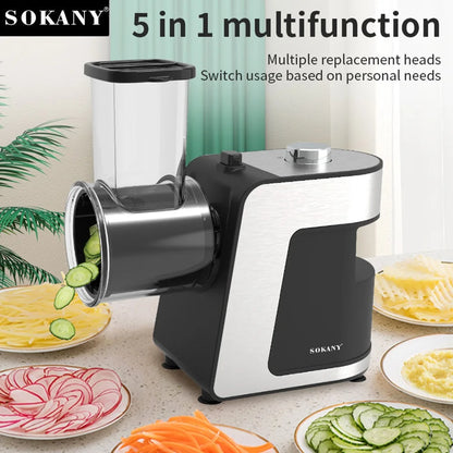 Purilite Select – 5-in-1 Electric Vegetable Cutter & Food Processor - PuriLite