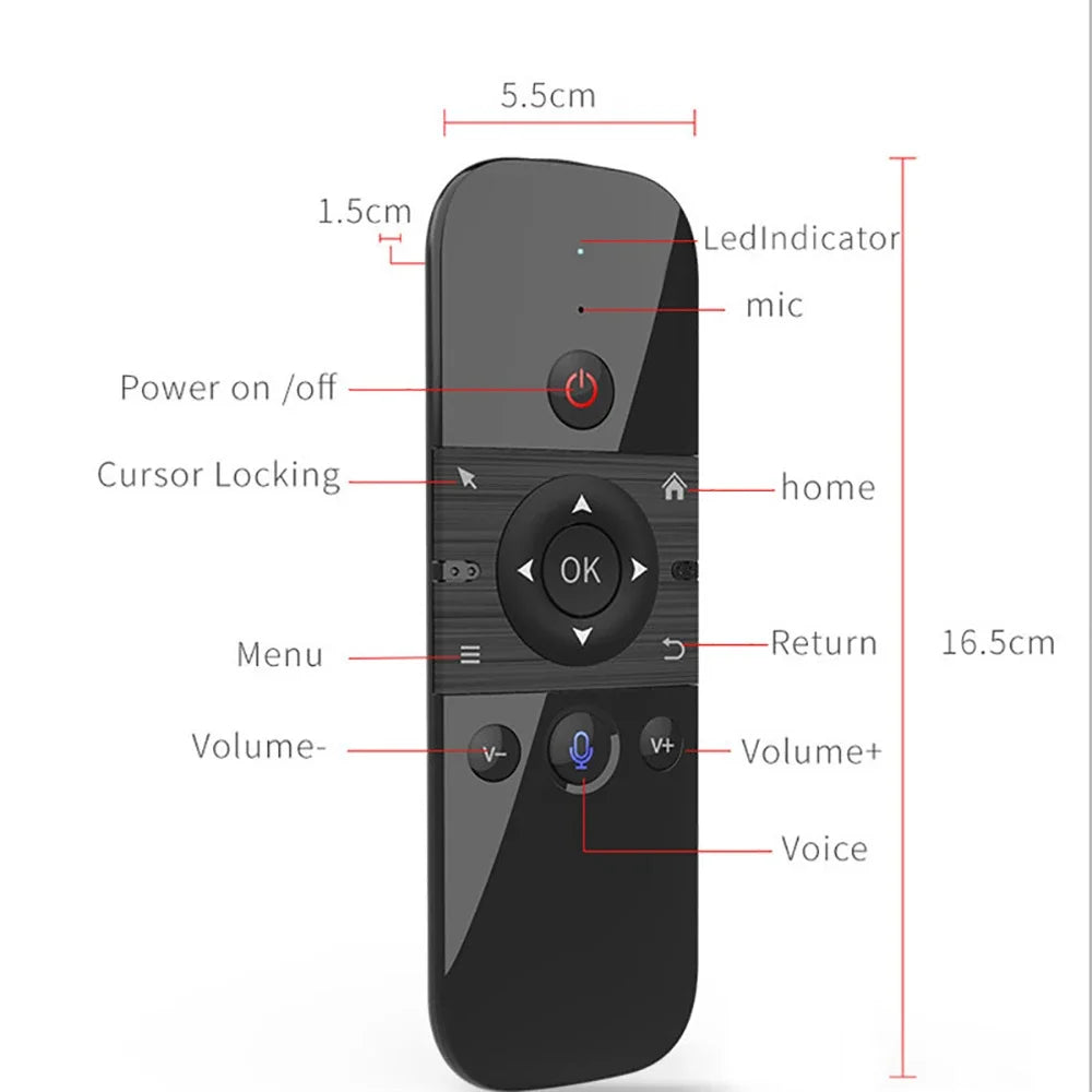 Purilite Select Mini Wireless Air Mouse Keyboard - PuriLite