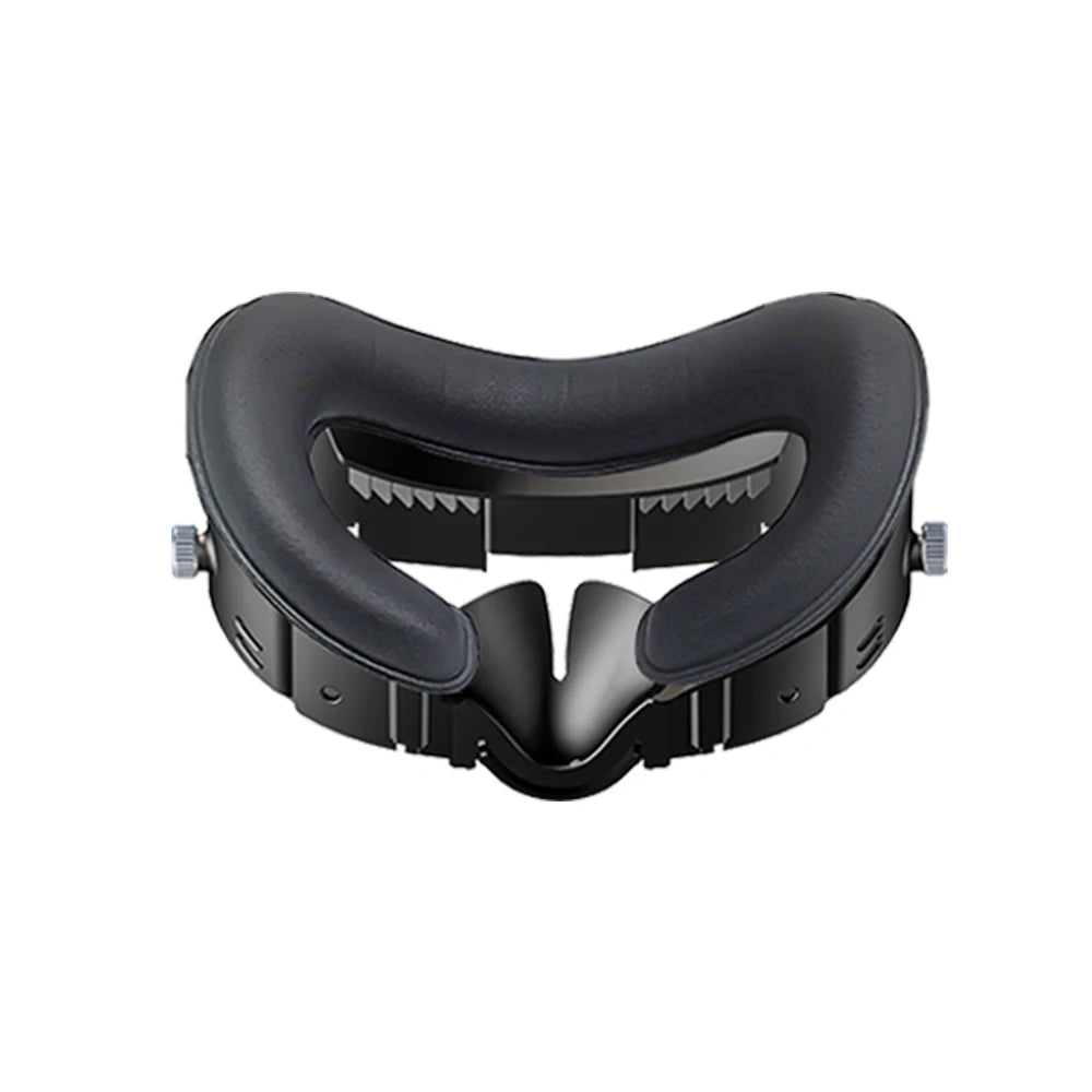 Purilite Select Adjustable VR Facial Interface & Face Pad Cushion – PU Leather Foam Replacement Bracket for Quest 3 Headset – Comfortable Fit & Sweat-Resistant Design - PuriLite