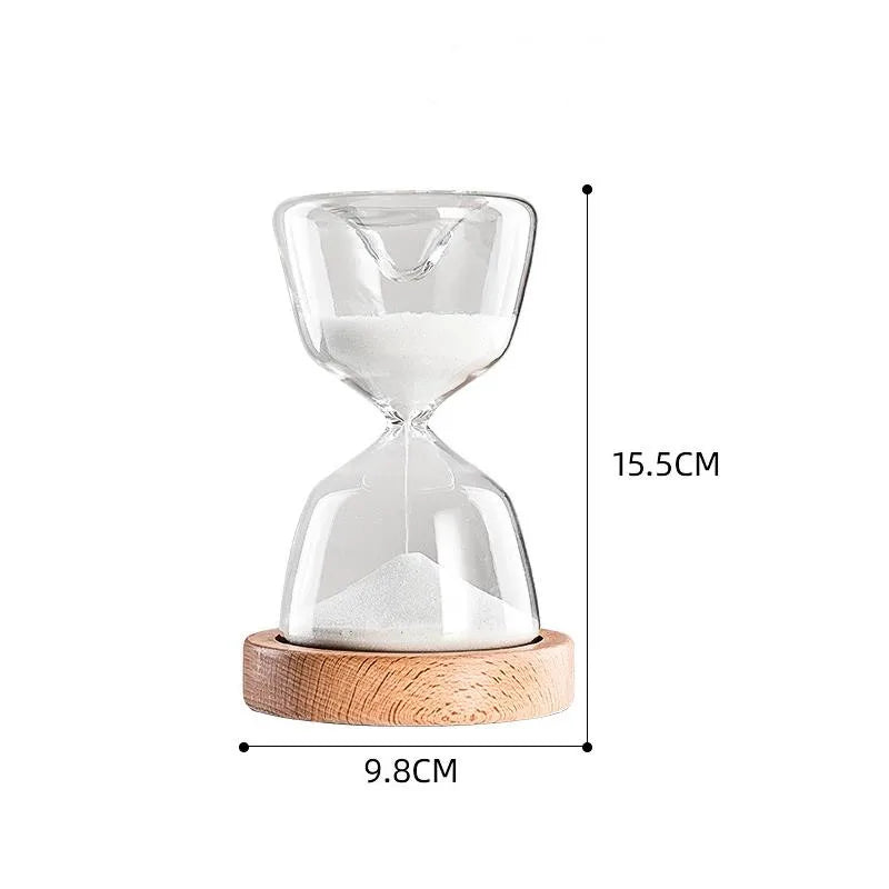 Purilite Select Luminous Hourglass - 15 Minute Hourglass - Remote Control Hourglass - LED Hourglass Night Light - PuriLite