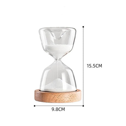 Purilite Select Luminous Hourglass - 15 Minute Hourglass - Remote Control Hourglass - LED Hourglass Night Light - PuriLite
