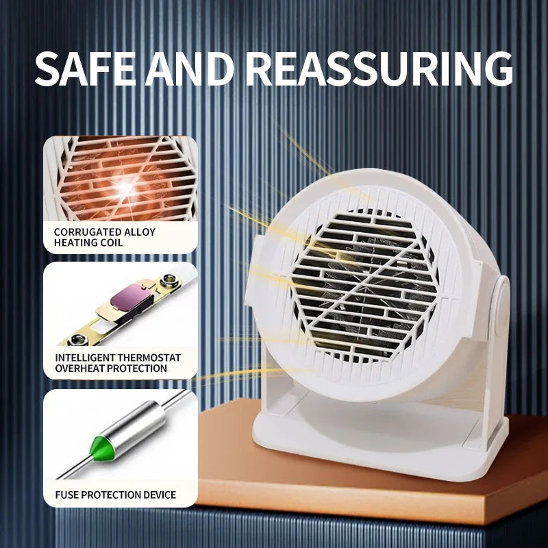 Purilite Select Portable Silent Wall-Mounted Electric Heater – Compact &amp; Safe Warmth for Home and Office - PuriLite