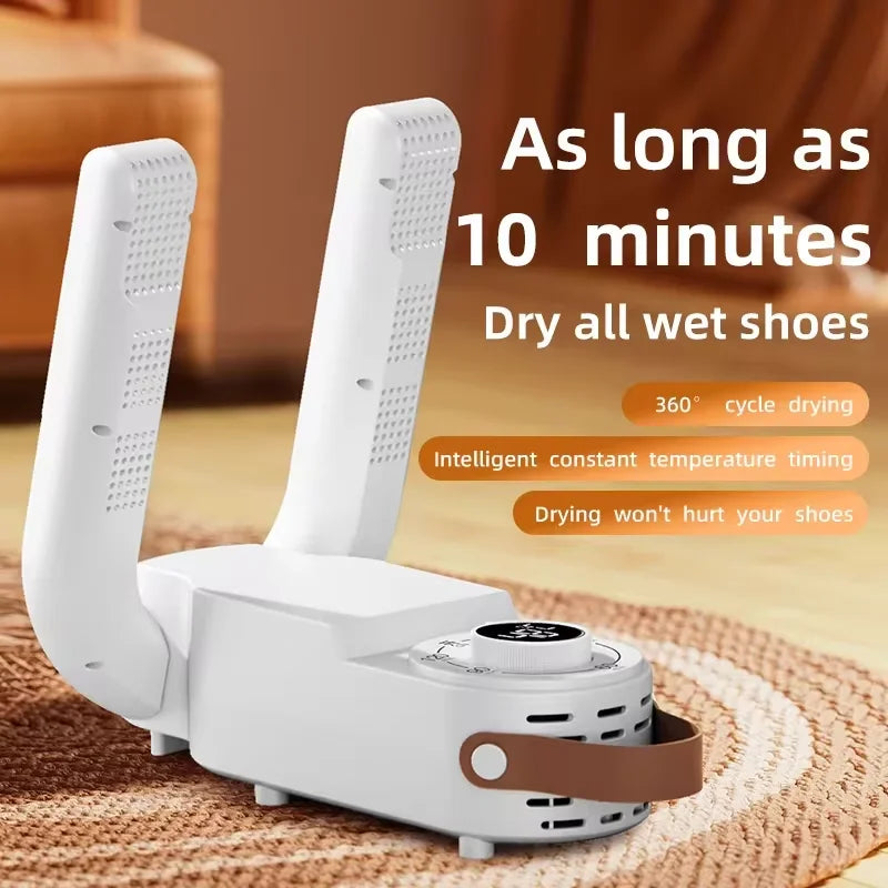 Purilite Select Intelligent Timer Shoe Dryer – Quick Drying, Deodorizing & Sterilizing Shoe Warmer for Home and On-the-Go - PuriLite