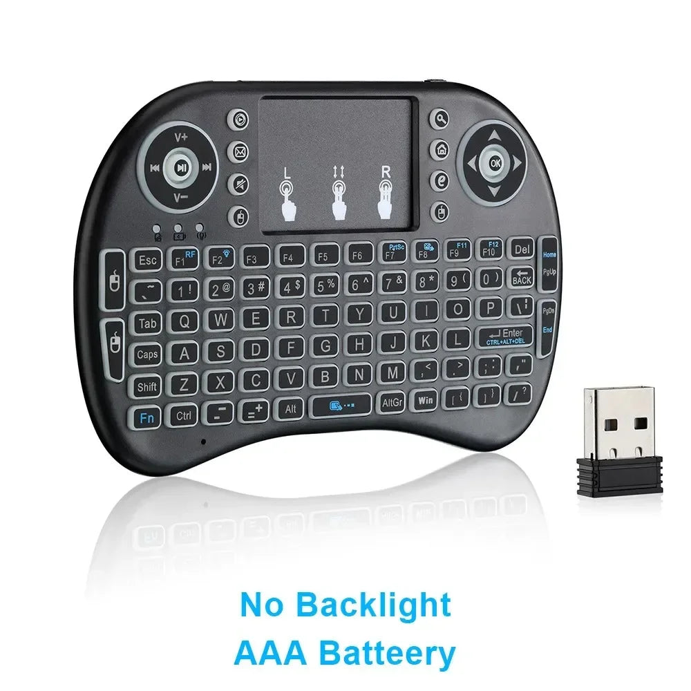 Purilite Select – I8 Mini Wireless Backlit Keyboard with Touchpad Mouse - PuriLite