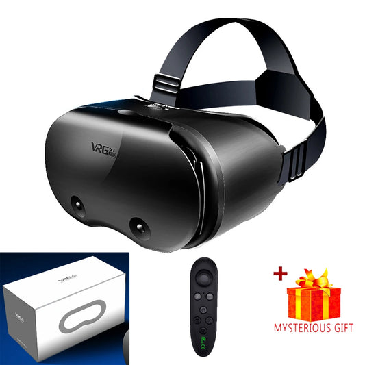 3D Virtual Reality Headset for Smartphones | Immersive VR Glasses with Adjustable Lenses