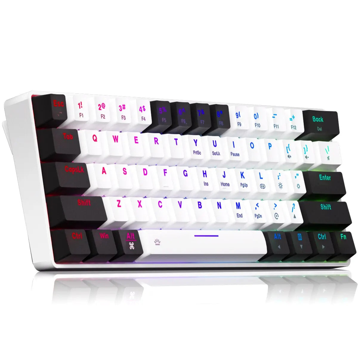 Purilite Select EK861S 61-Key RGB Wired Mechanical Keyboard - PuriLite