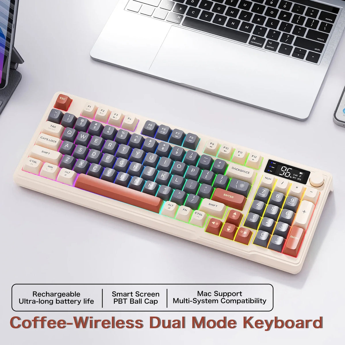 Purilite Select M96 Wireless Gaming Keyboard - PuriLite