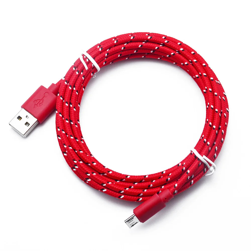 Purilite Select – Nylon Braided Micro USB Cable - PuriLite