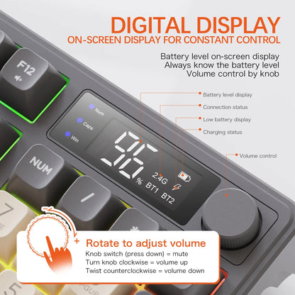 Purilite Select M96 Wireless Gaming Keyboard - PuriLite
