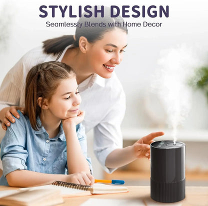 Purilite Select Essential Oil Diffuser – Portable Cordless Waterless Scent Diffuser for Car, Office & Home - PuriLite