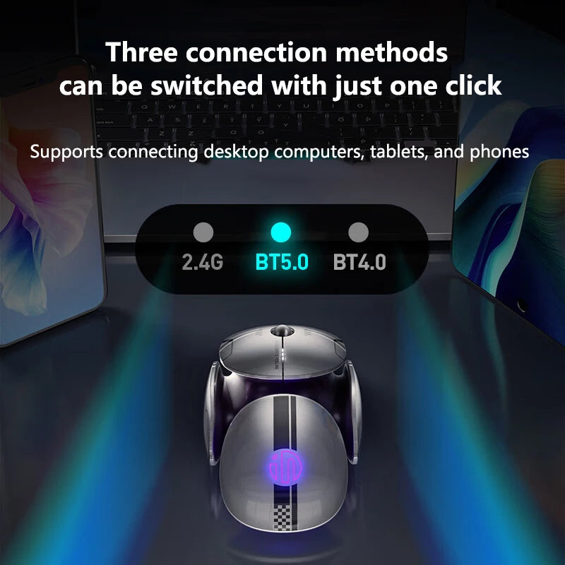 🖱️ Purilite Select X2 Silent Bluetooth Wireless Gaming Mouse - PuriLite