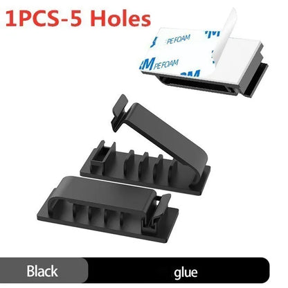 Purilite Select – 10-Hole Adhesive Cable Organizer - PuriLite