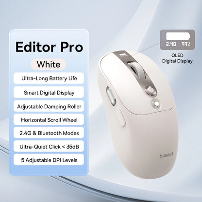 🖱️ Purilite Select – Baseus Editor Series Wireless Mouse - PuriLite
