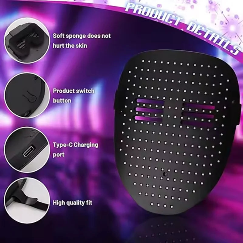 Purilite Select LED Gesture Sensing Face Transforming Mask - PuriLite