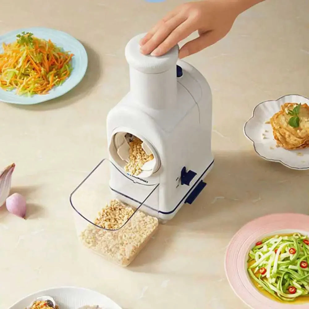Purilite Select | Electric Vegetable Cutter | Multifunctional Kitchen Food Shredder | Potato Slicer | Household Use - PuriLite