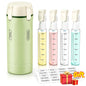 Purilite Select 4-in-1 Travel Dispenser Bottle | Portable Leak-Proof Refillable Travel Bottles for Shampoo, Lotion, Perfume & Toiletries