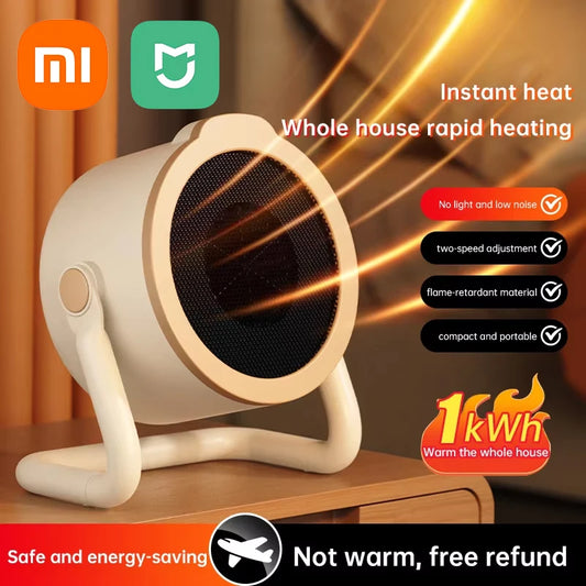 Purilite Select 1000W Smart Desktop Ceramic Heater – Compact, Powerful & Energy Efficient - PuriLite